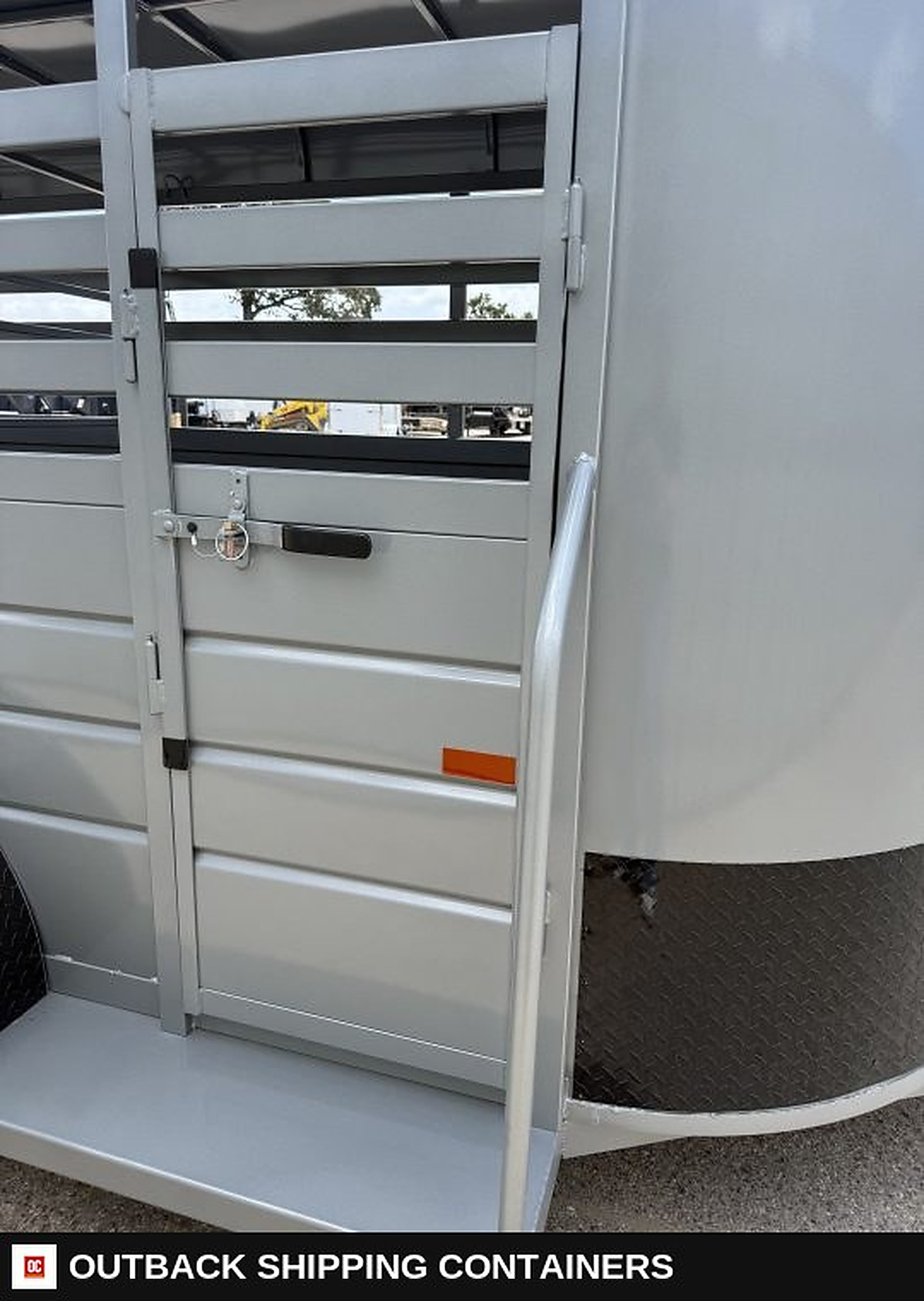 2026 WW AA 5X14 Livestock Stock Combo Trailer — Interior Floor And Walls | Outback Shipping Containers 2026 WW AA 5X14 Livestock Stock Combo Trailer for sale — interior floor and walls