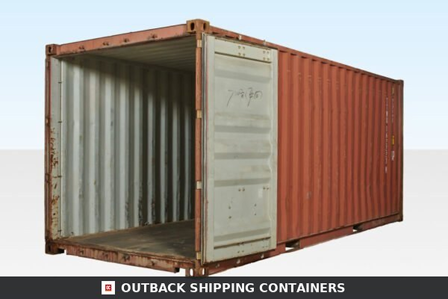 20Ft Used Shipping Container – Wind & Watertight — 20ft — refurbished — storage containers (image 3 of 4)