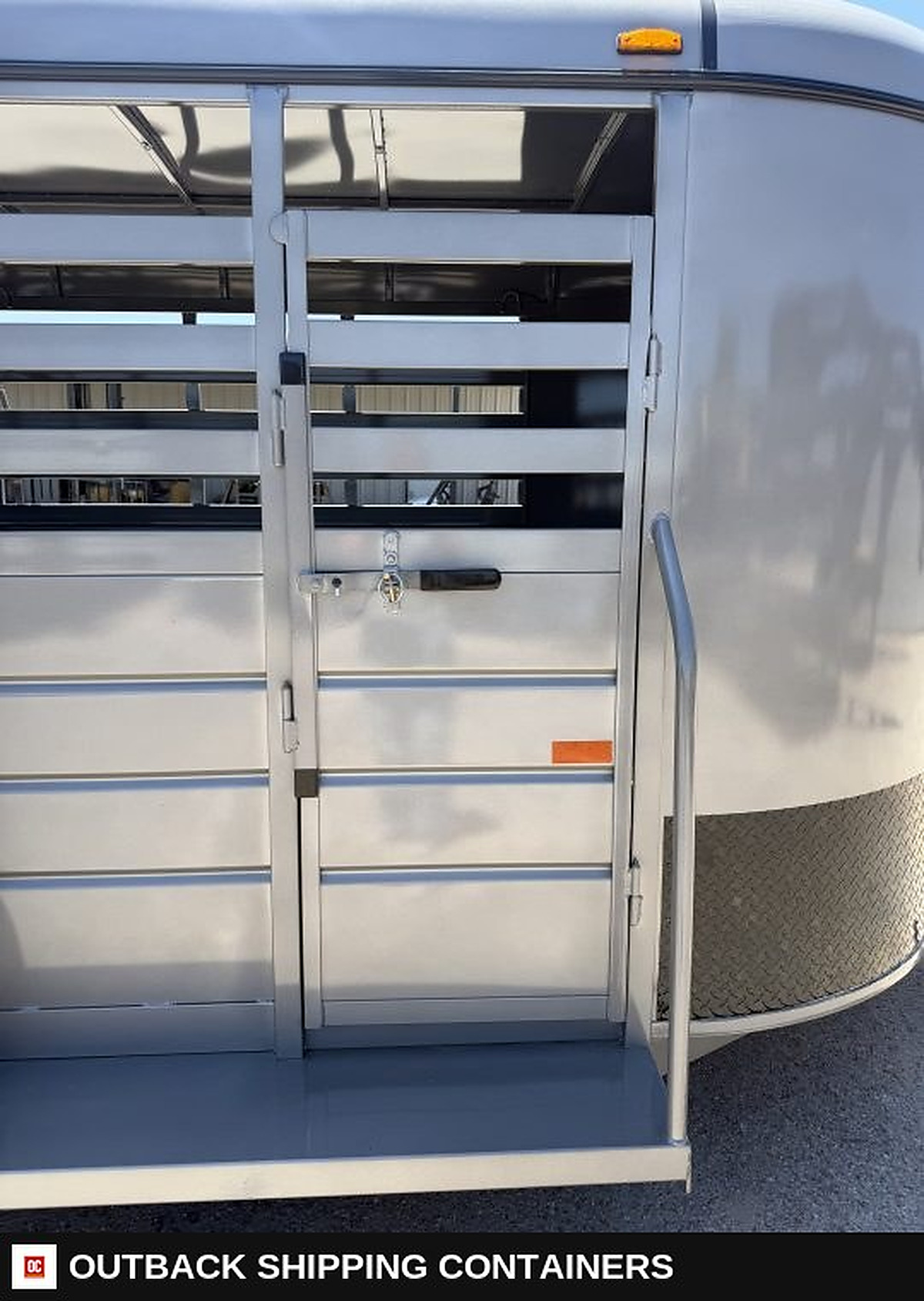 2026 WW AA 6x16 Livestock Stock Combo Trailer — Interior Floor And Walls | Outback Shipping Containers 2026 WW AA 6x16 Livestock Stock Combo Trailer for sale — interior floor and walls