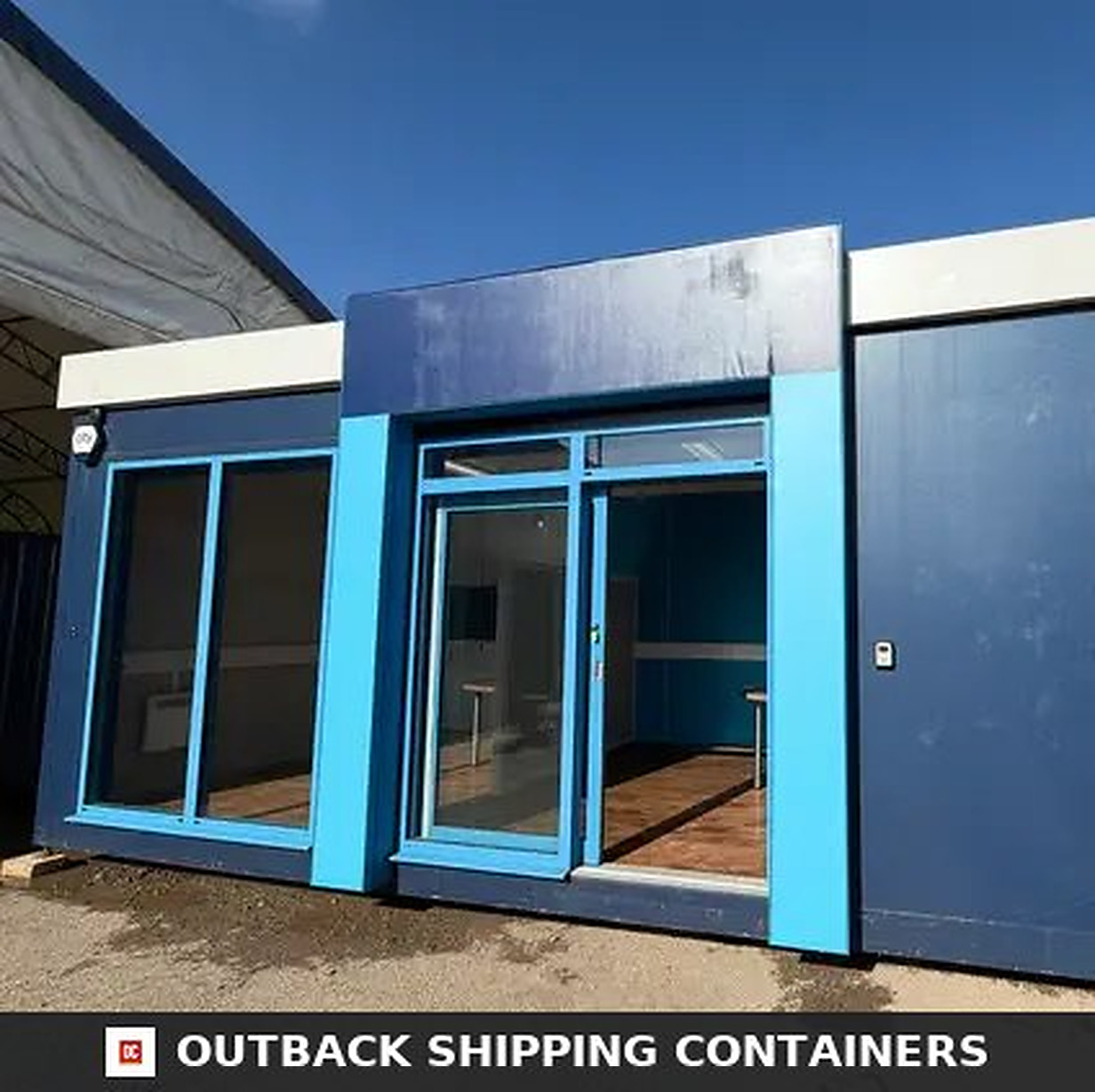 26x12ft for Sale — Corner Casting and Frame Detail | Outback Shipping Containers 26x12ft — Marketing Suite — Sales Pod — Portable Building / Cabin - image 10