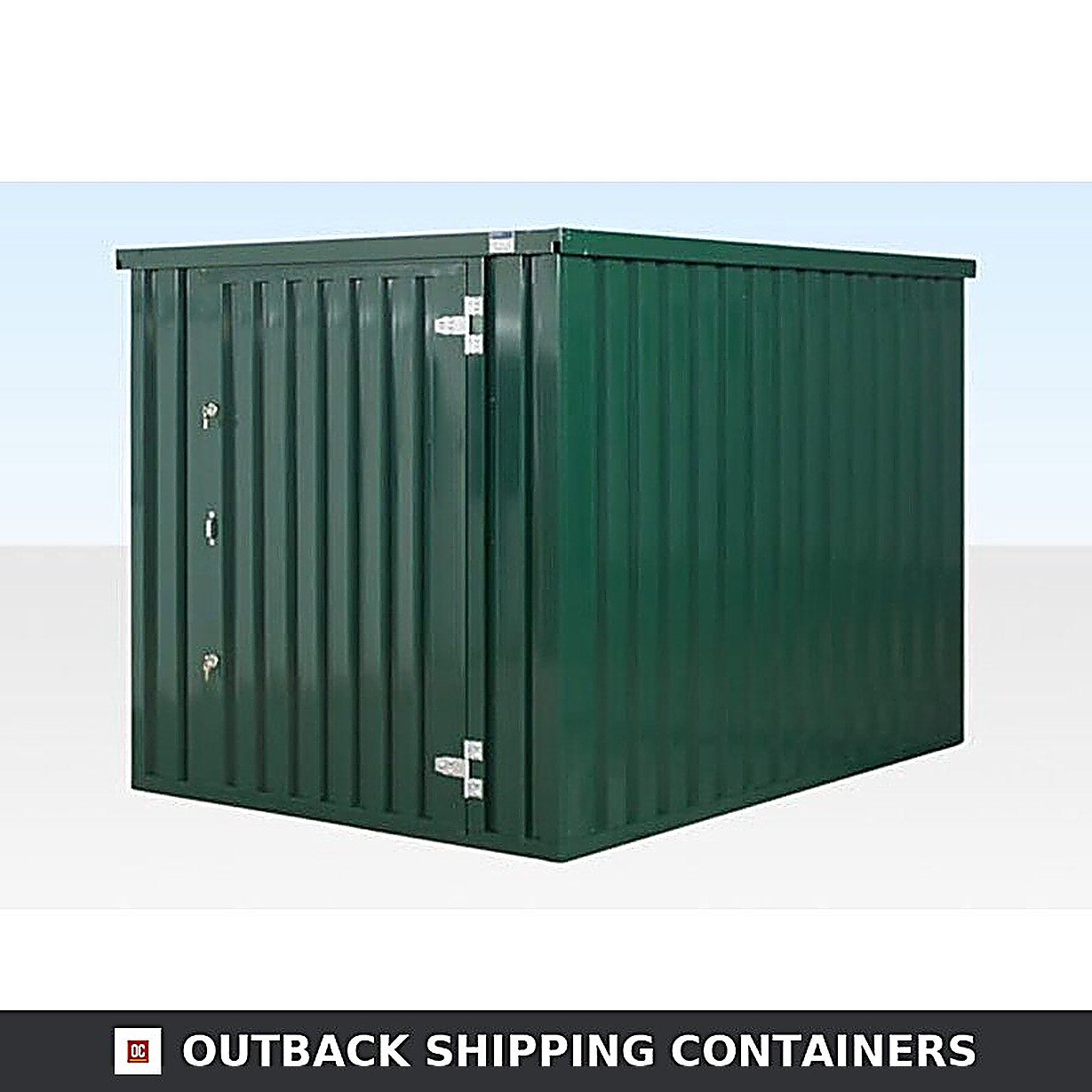 3M X 2.1M Flat Pack Storage Container 3M X 2.1M Flat Pack Storage Container — Outback Shipping Containers storage container
