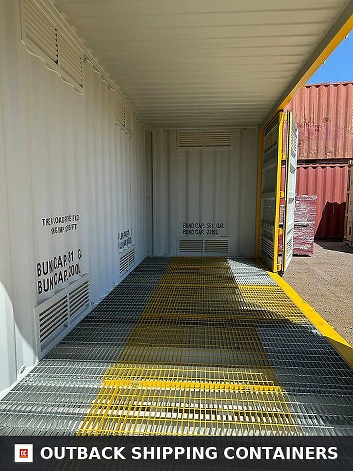 20ft Hazardous Goods Shipping Container — 20ft — new — storage containers (image 5 of 8)