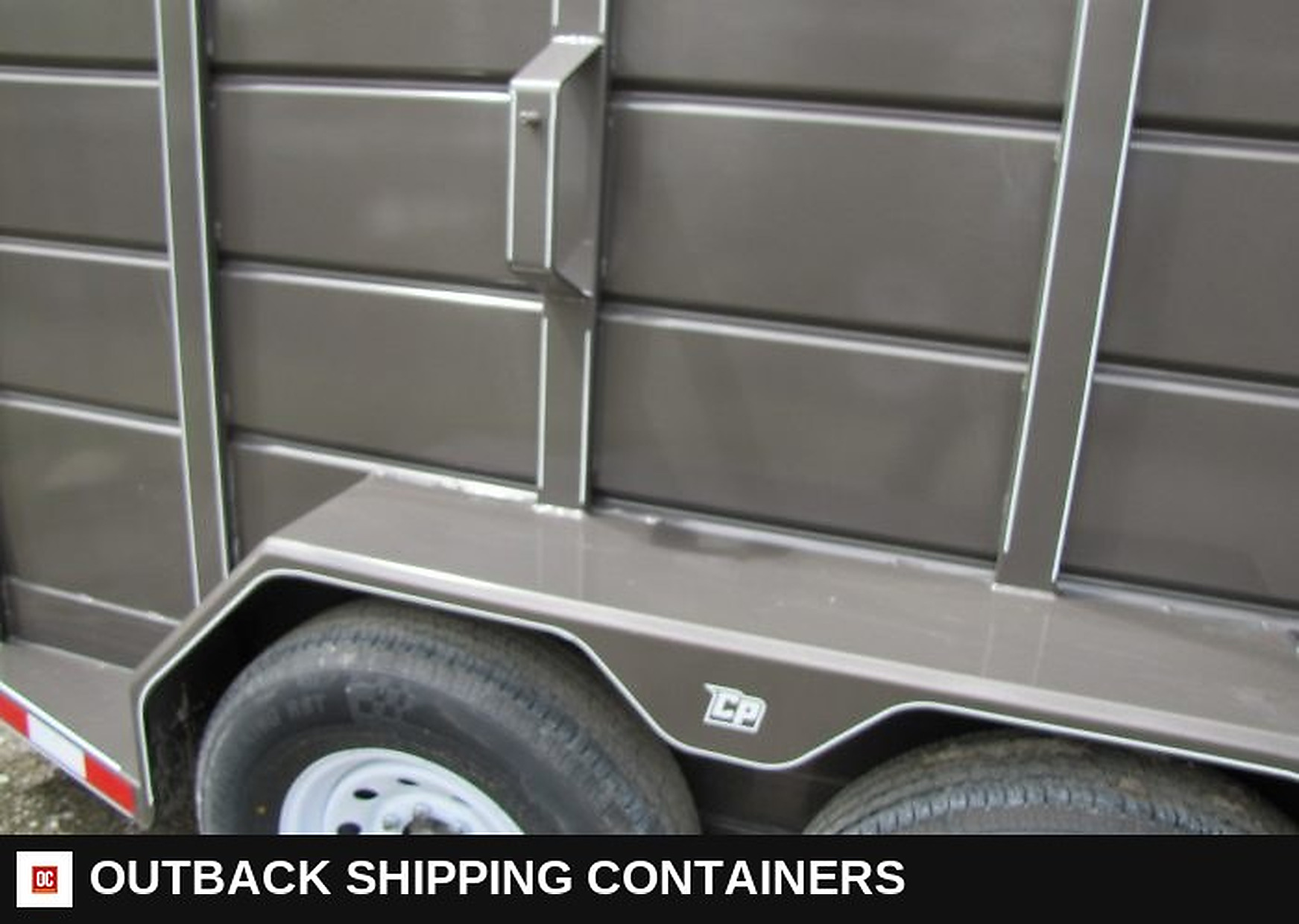 2024 Cornpro 16' Livestock Trailer for sale — floor and decking detail