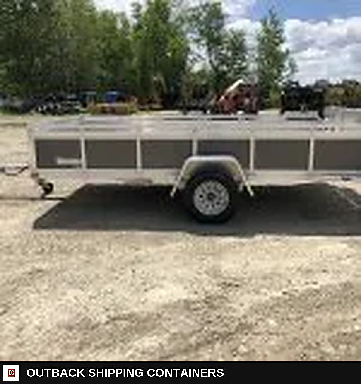 2022 Mission Trailers 6x12 Aluminum Open Utility w/Integrated Rear Ramp — Interior Kitchen Layout | Outback Shipping Containers 2022 Mission Trailers 6x12 Aluminum Open Utility w/Integrated Rear Ramp for sale — interior kitchen layout