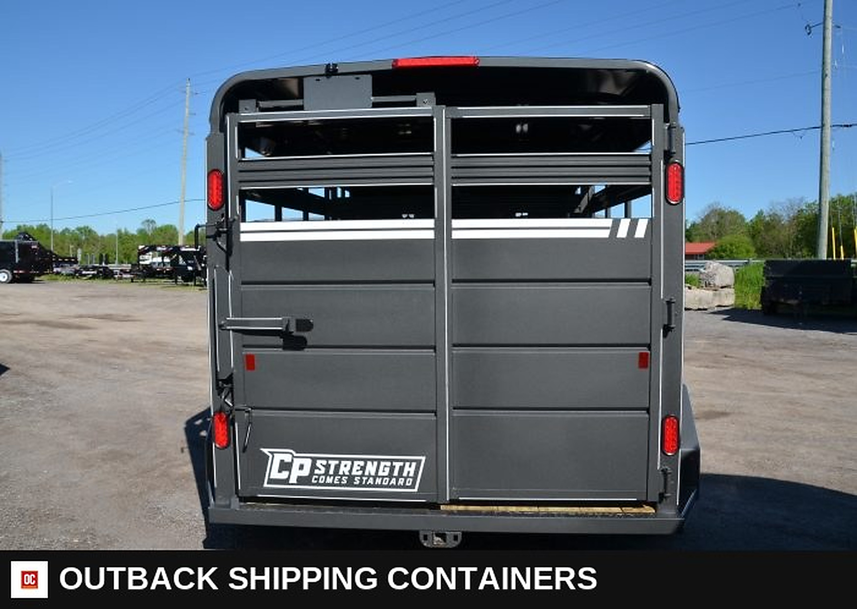 2023 Cornpro 14' Livestock Trailer for sale — driver-side profile