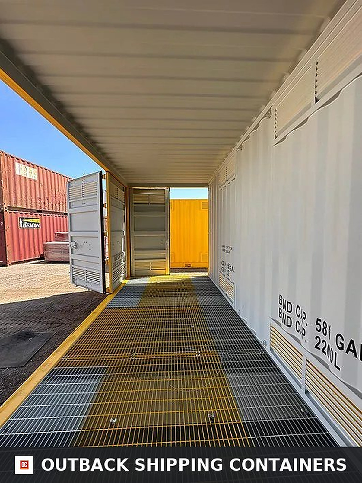 20ft Hazardous Goods Shipping Container — 20ft — new — storage containers (image 6 of 8)