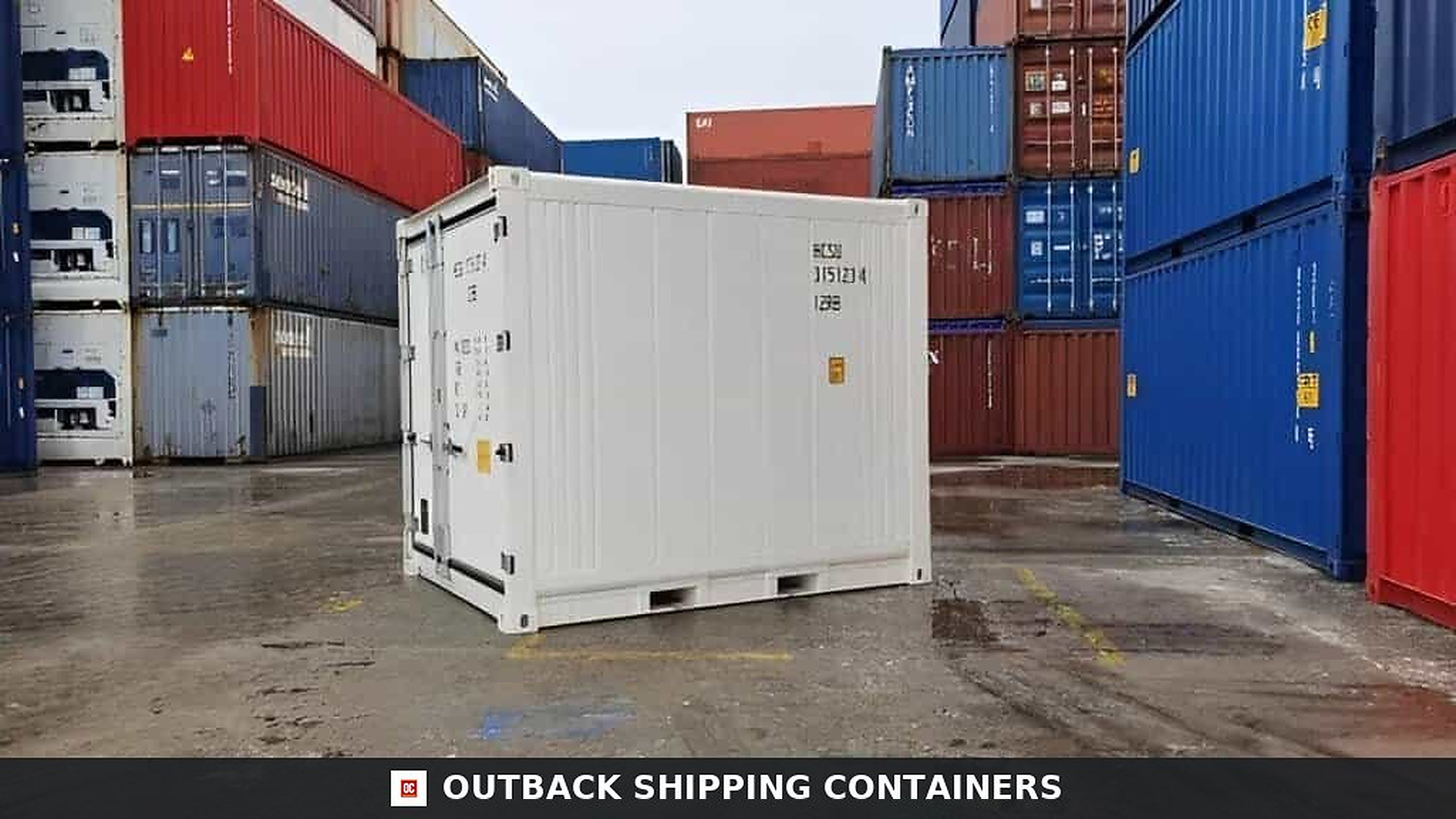 10ft Refrigerated Shipping Container – Reefer for Sale — 10ft — used (image 5 of 8)