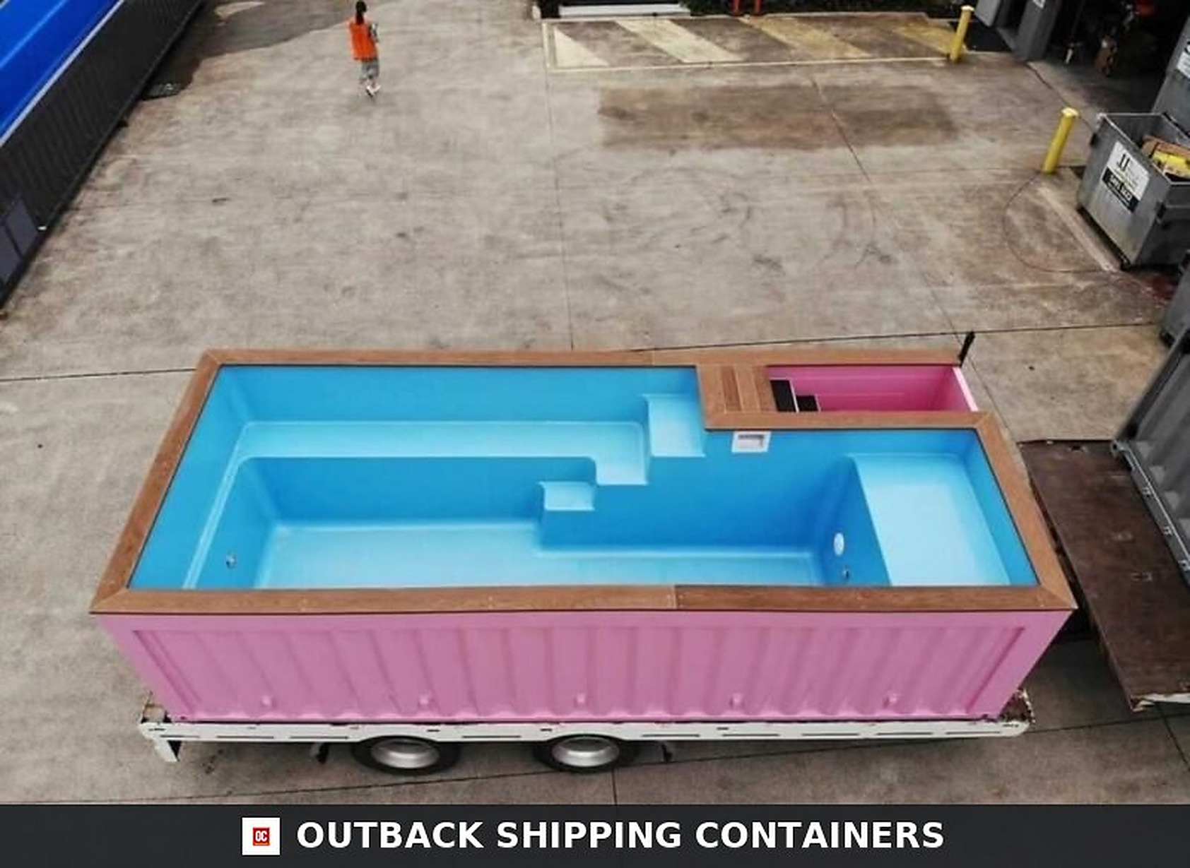Pink 20 FT Container Pool OC Pink 20 FT Container Pool — 20FT — new (image 1 of 1)