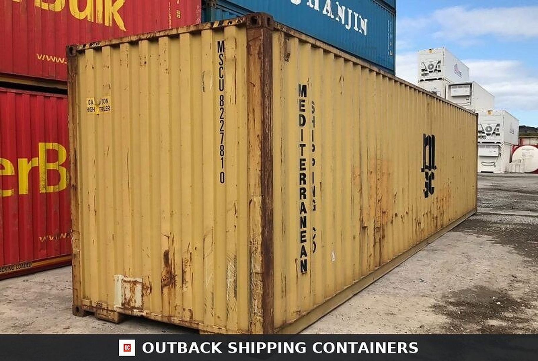 40Ft X 8Ft Used Storage Container – Standard 40Ft X 8Ft Used Storage Container – Standard — Outback Shipping Containers storage container