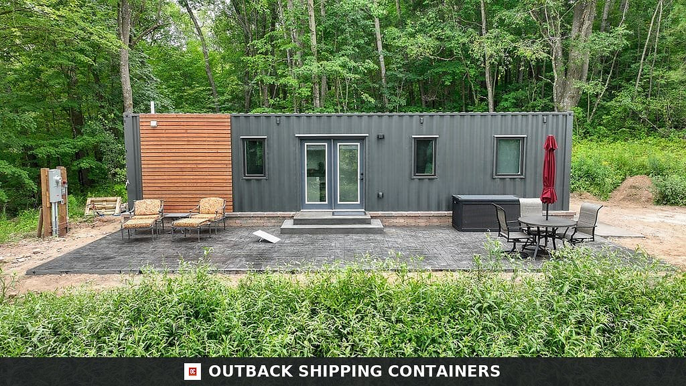 40ft Kennedy Luxury Container Home | 1 Bed 1 Bath Prefab Shipping Container House 40ft Kennedy Luxury Container Home | 1 Bed 1 Bath Prefab Shipping Container House — 40ft — new (image 1 of 27)