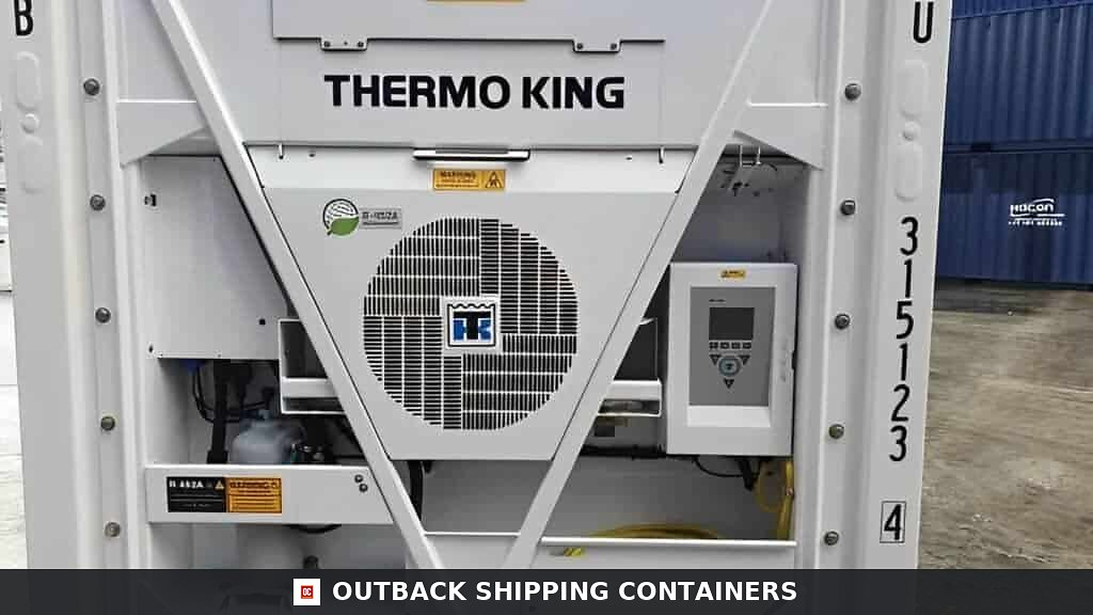 10ft Refrigerated Shipping Container – Reefer for Sale — 10ft — used (image 8 of 8)