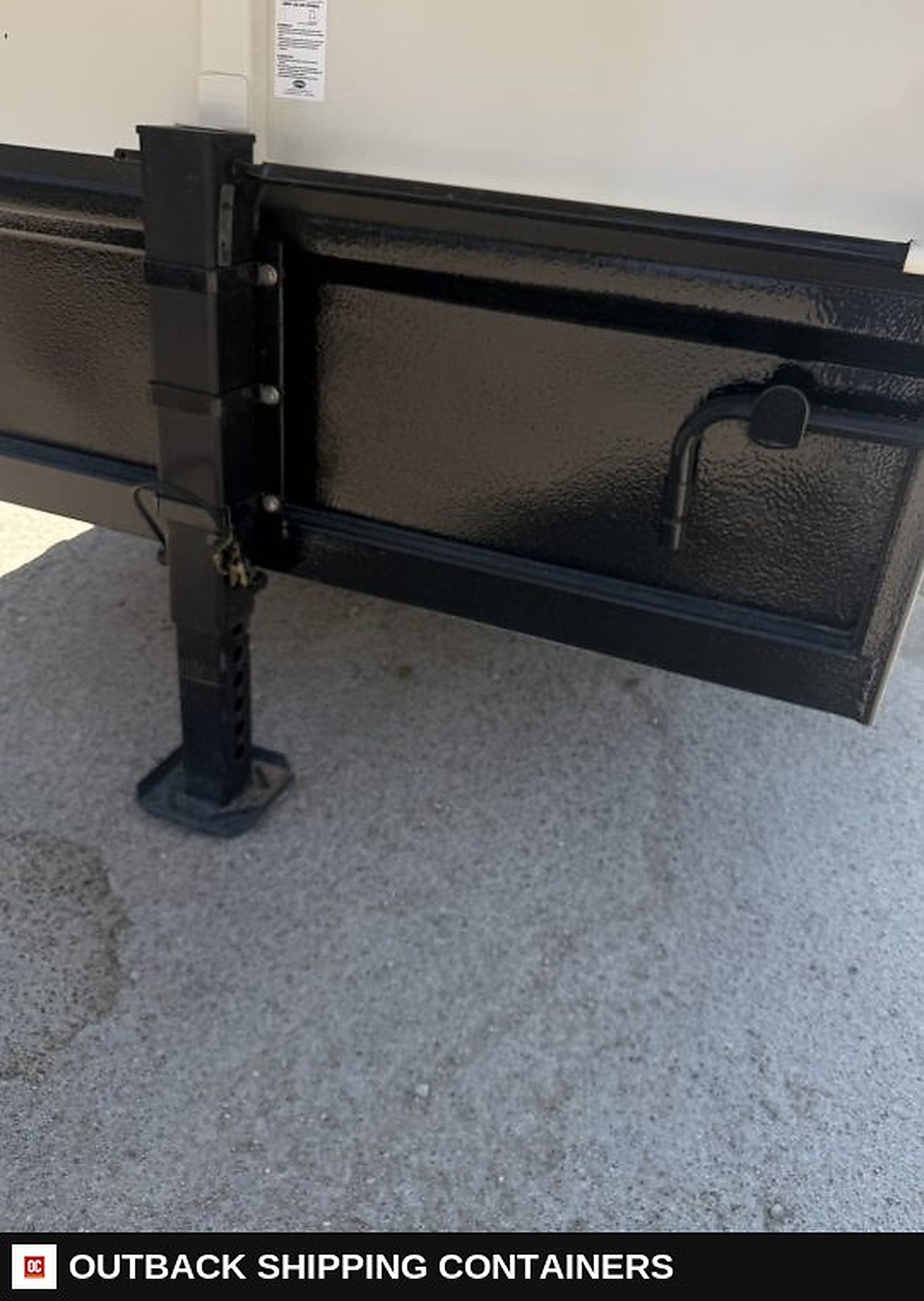 2026 Big Bend 6'8"X22' W/ 2' TACK Livestock Stock Combo Trailer — Interior Floor And Walls | Outback Shipping Containers 2026 Big Bend 6'8"X22' W/ 2' TACK Livestock Stock Combo Trailer for sale — interior floor and walls