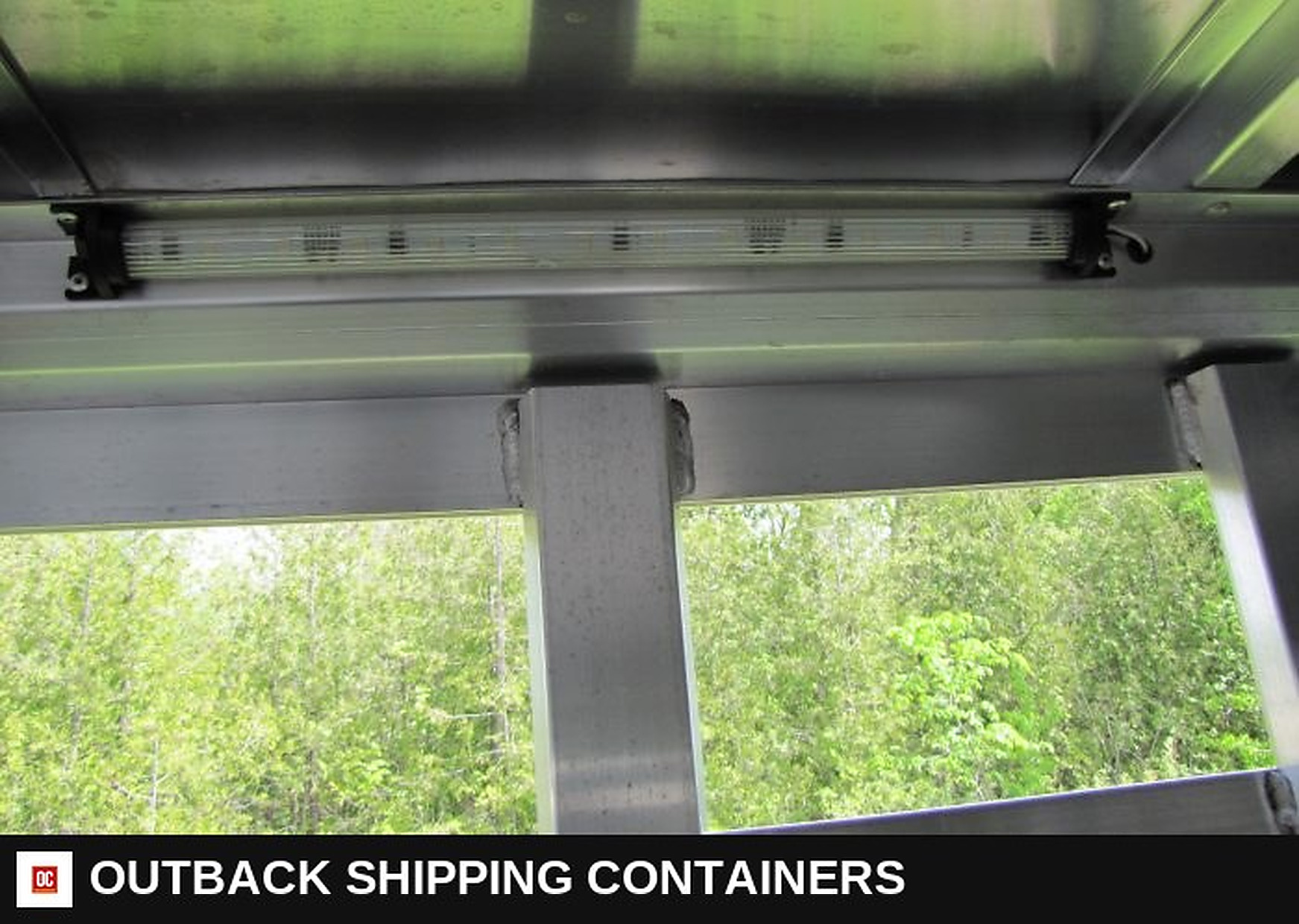 2023 EBY Maverick 20' Aluminum Gooseneck Livestock Trailer — Rear Doors And Gate | Outback Shipping Containers 2023 EBY Maverick 20' Aluminum Gooseneck Livestock Trailer for sale — rear doors and gate