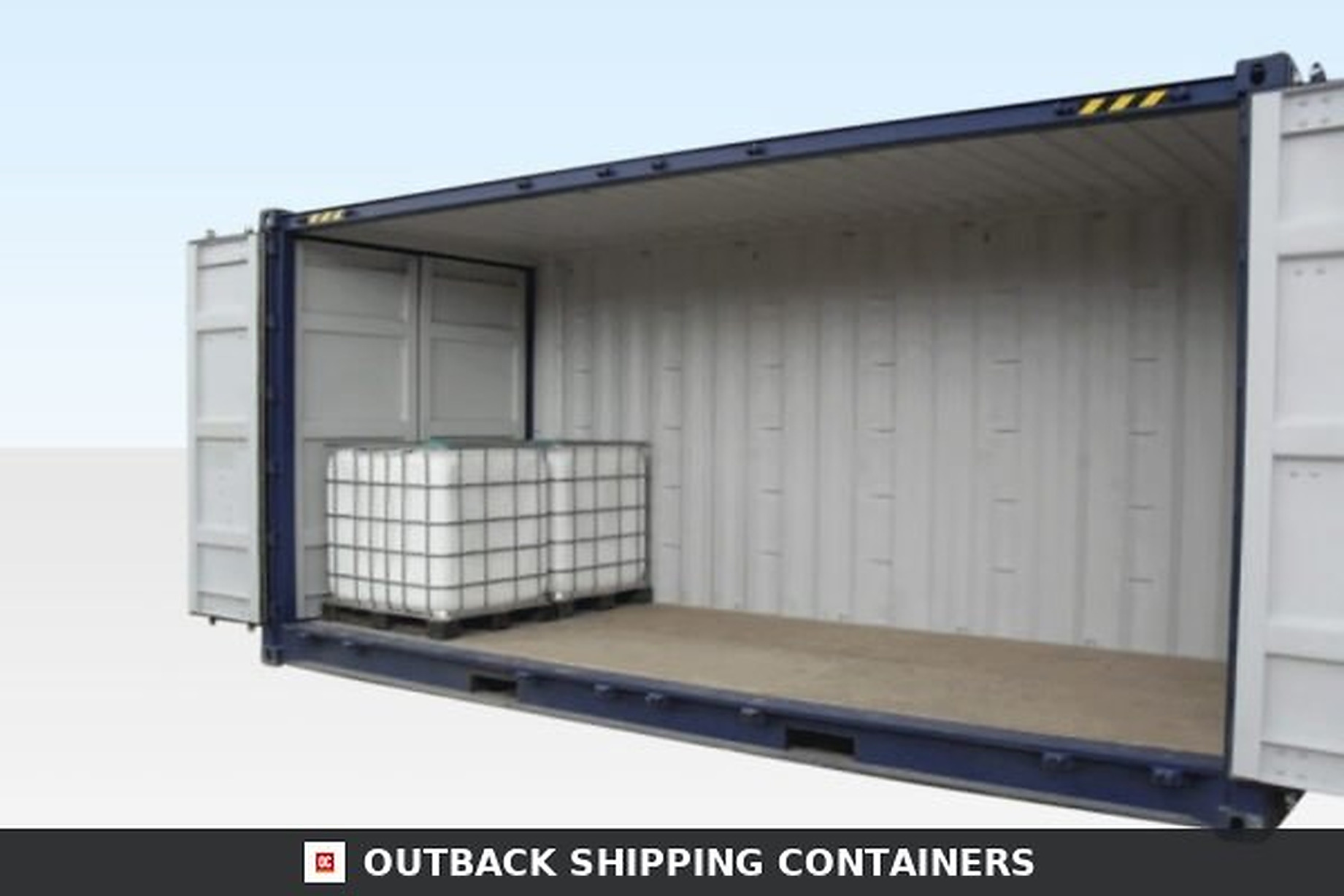 20Ft HI Cube Container(9′ 6″ High) Suitable For IBC Storage for Sale — Rear Exterior View 20Ft HI Cube Container(9′ 6″ High) Suitable For IBC Storage — 20ft — new — storage containers (image 4 of 4)
