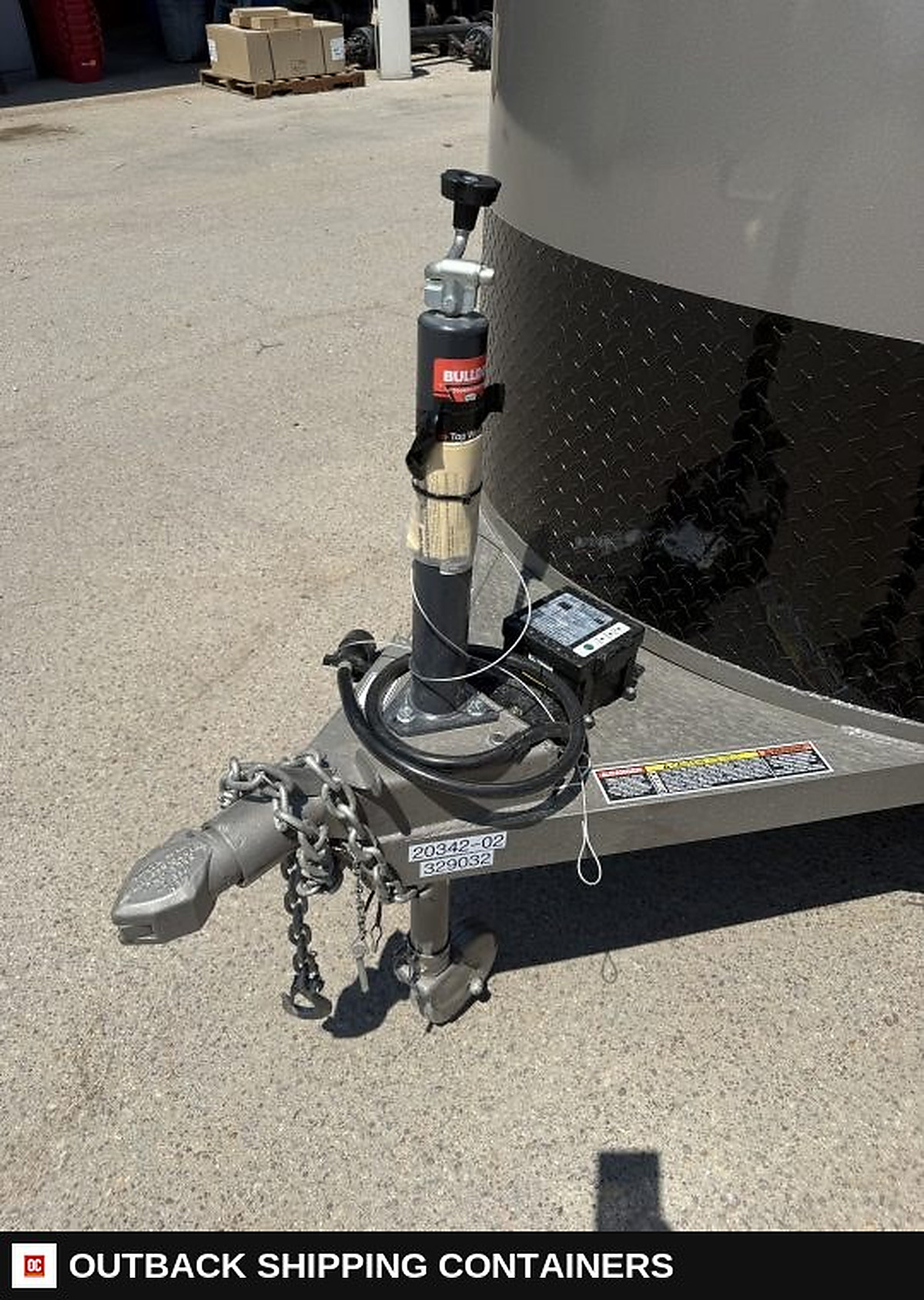 2027 WW AA 5X12 Livestock Stock Combo Trailer — Interior Floor And Walls | Outback Shipping Containers 2027 WW AA 5X12 Livestock Stock Combo Trailer for sale — interior floor and walls