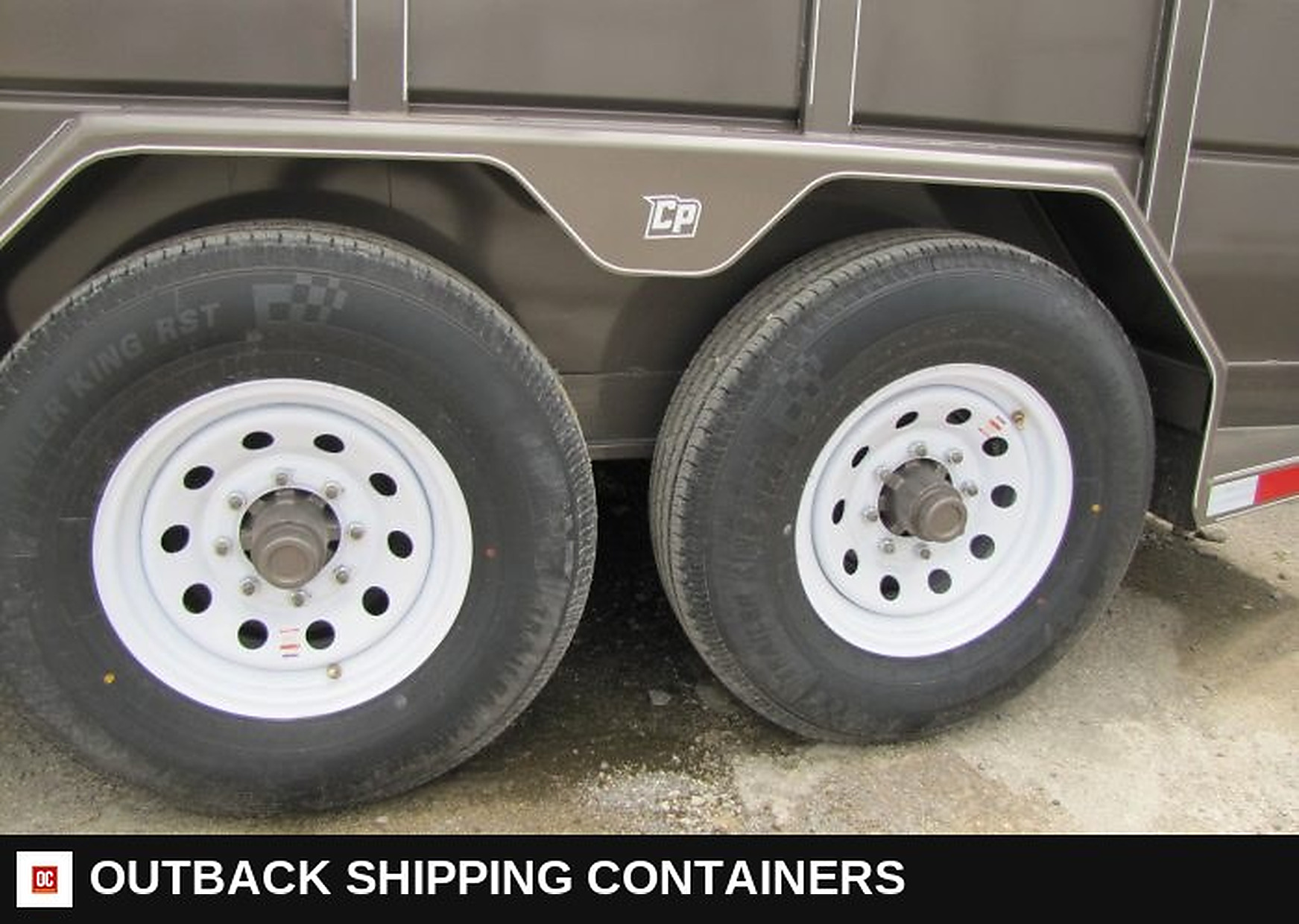 2024 Cornpro 16' Livestock Trailer for sale — center divider gate