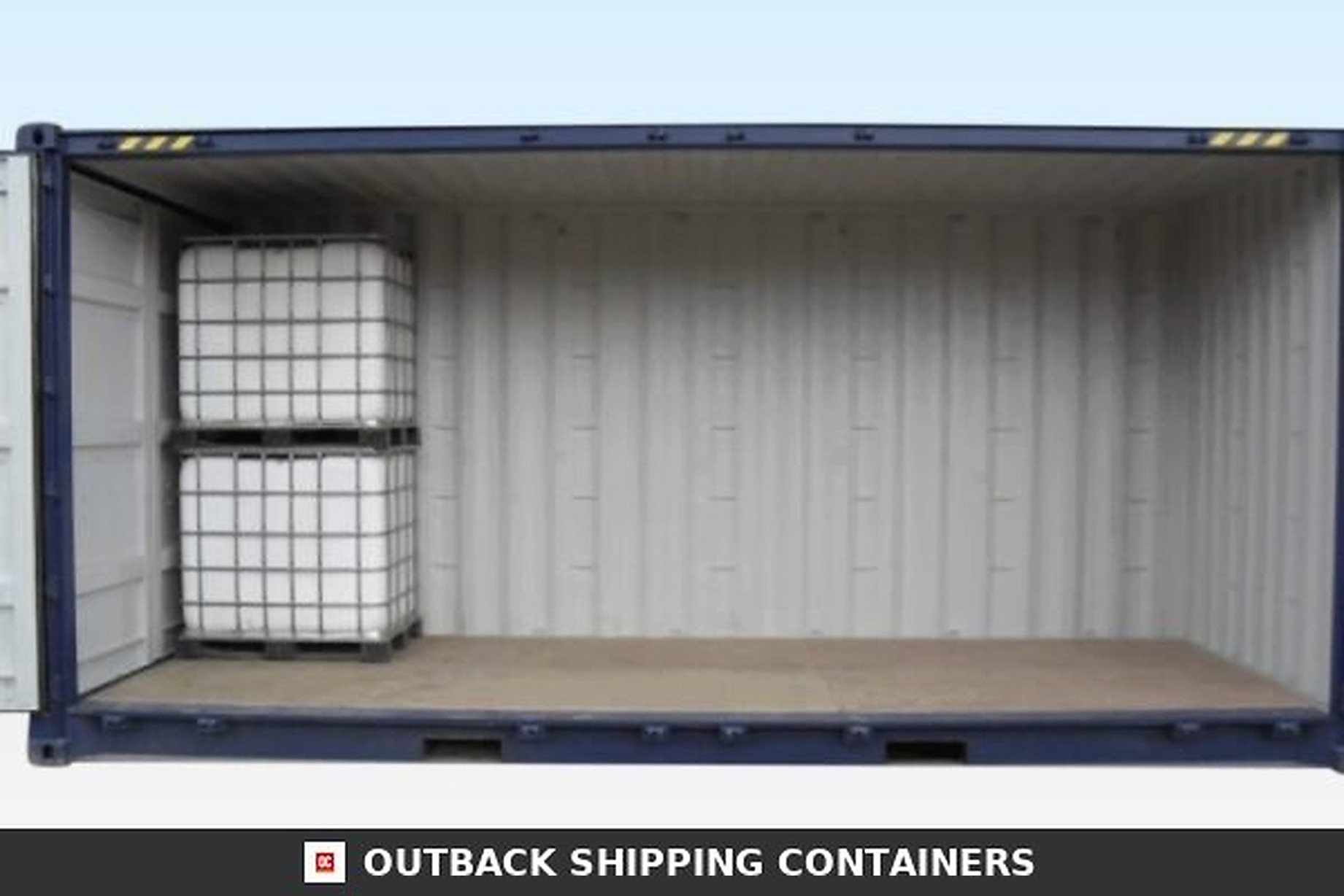 20Ft HI Cube Container(9′ 6″ High) Suitable For IBC Storage for Sale — Three-Quarter Angle View 20Ft HI Cube Container(9′ 6″ High) Suitable For IBC Storage — 20ft — new — storage containers (image 3 of 4)