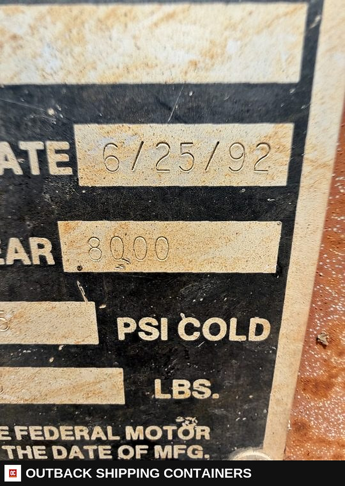 1992 CM Trailers 32' Livestock Stock Combo Trailer — Interior Floor And Walls | Outback Shipping Containers 1992 CM Trailers 32' Livestock Stock Combo Trailer for sale — interior floor and walls