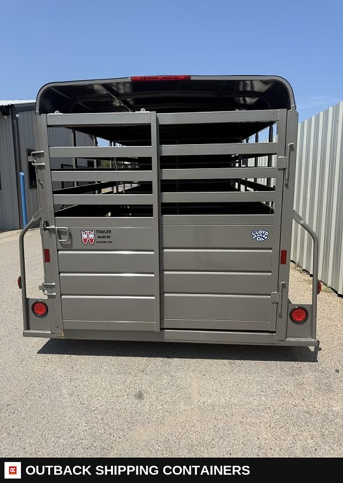 2026 WW AA 6X16 Livestock Stock Combo Trailer — Undercarriage, Axles And Suspension | Outback Shipping Containers 2026 WW AA 6X16 Livestock Stock Combo Trailer for sale — undercarriage, axles and suspension