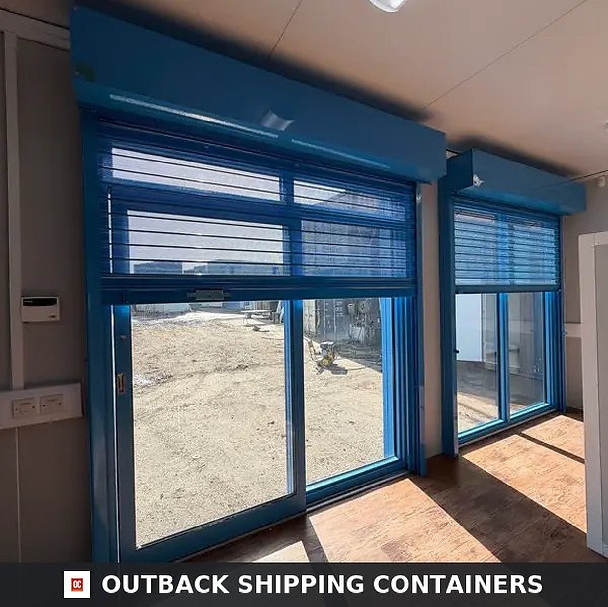 26x12ft for Sale — Roof and Structural Detail | Outback Shipping Containers 26x12ft — Marketing Suite — Sales Pod — Portable Building / Cabin - image 9