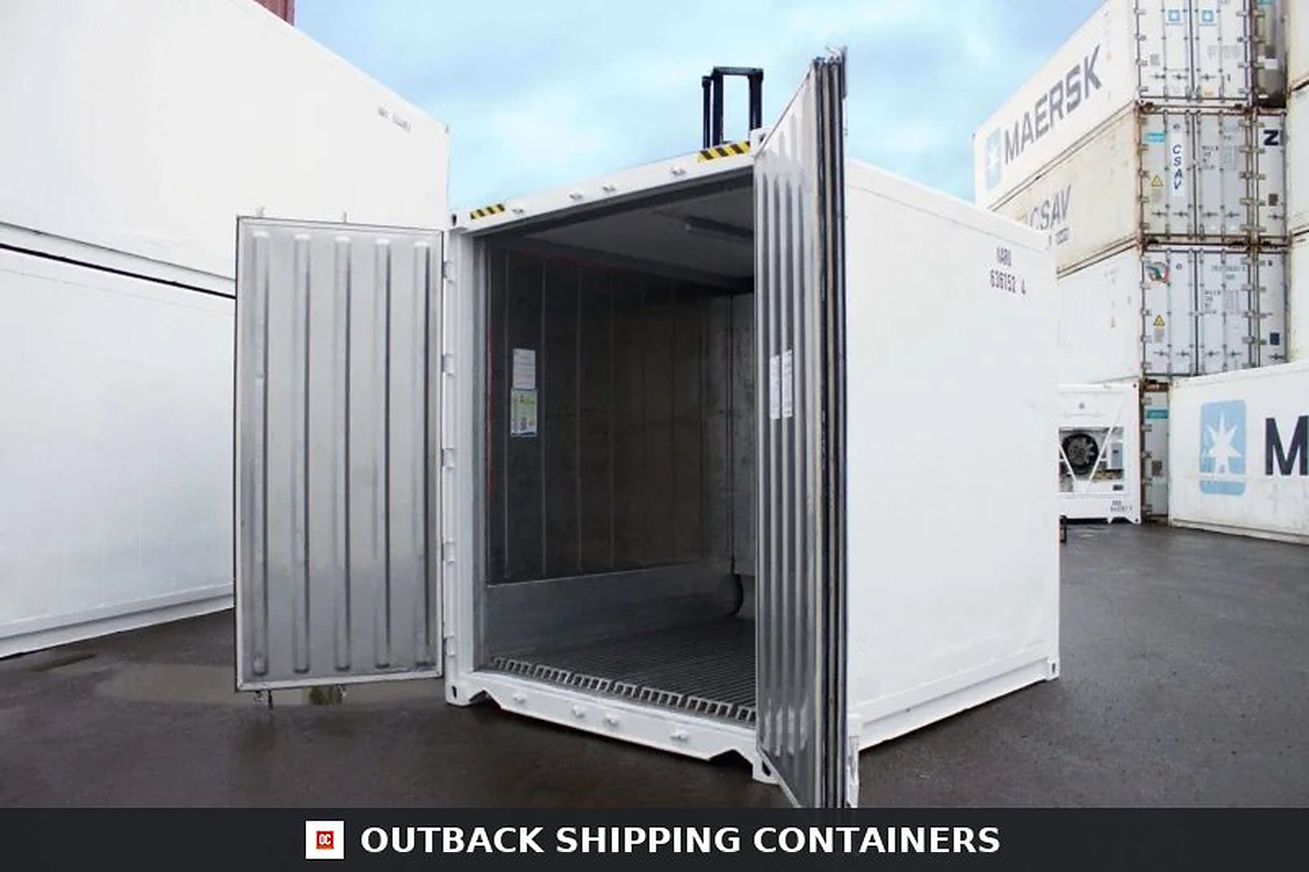 10ft Freezer Reefer Container – Compact Mobile Cold Storage — 10ft refrigerated container (image 4 of 5)