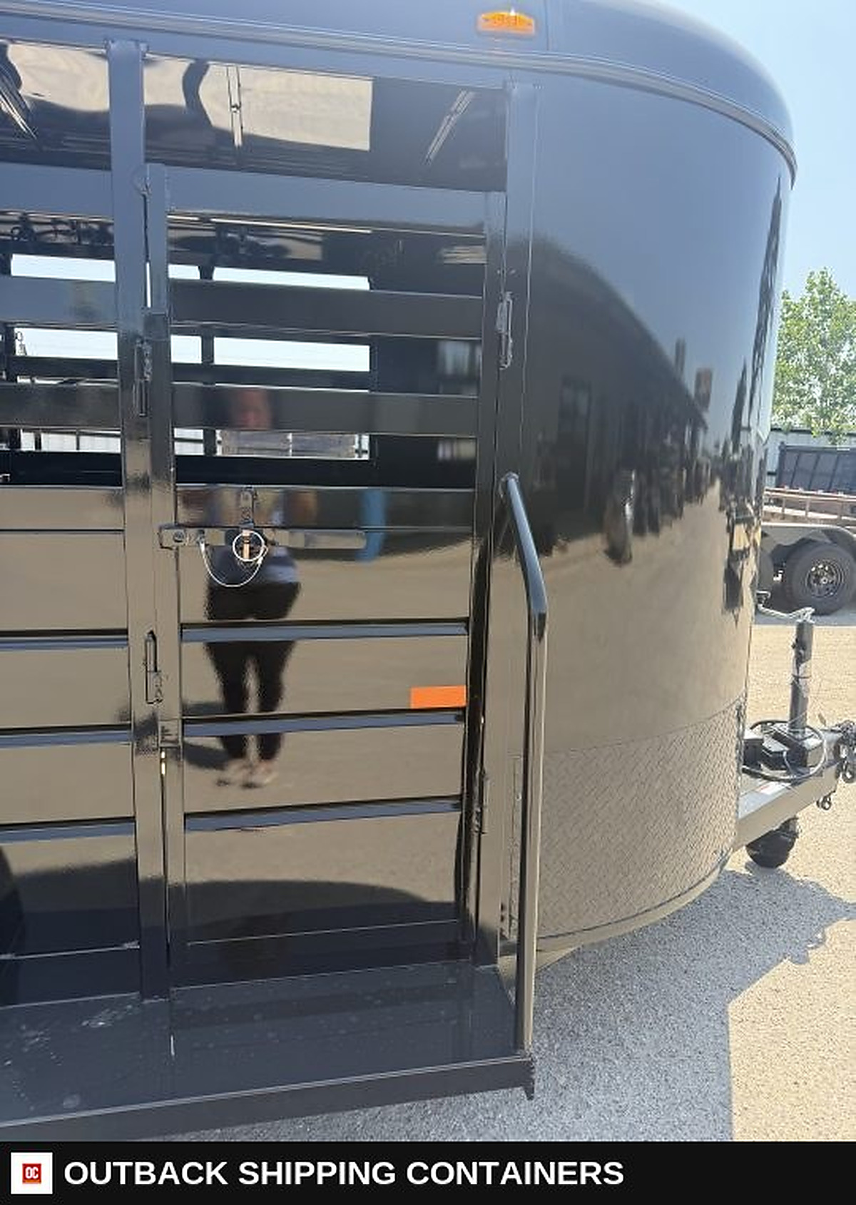 2026 WW AA 6X14 Livestock Stock Combo Trailer — Interior Floor And Walls | Outback Shipping Containers 2026 WW AA 6X14 Livestock Stock Combo Trailer for sale — interior floor and walls