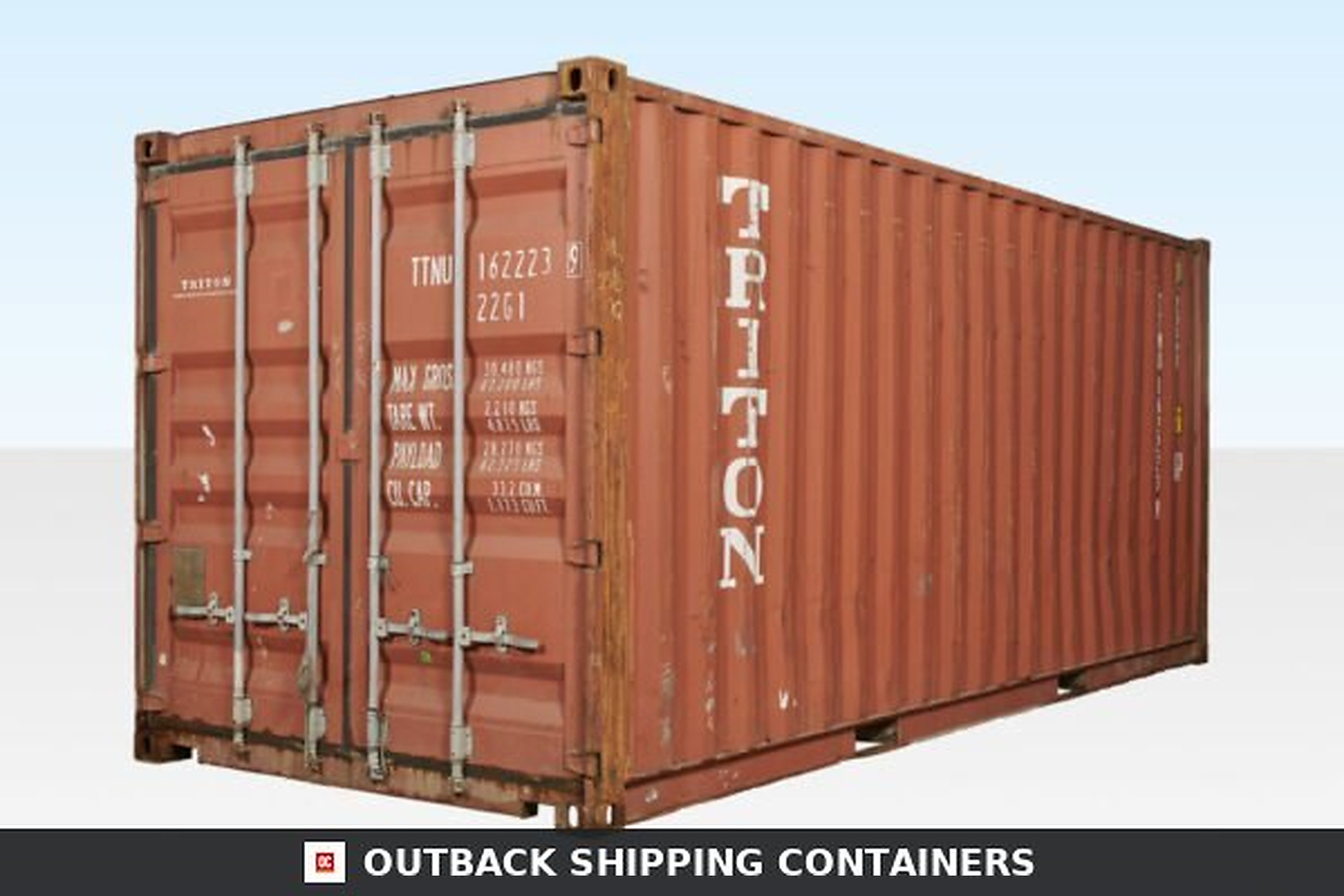 20Ft Used Shipping Container – Wind & Watertight — 20ft — refurbished — storage containers (image 4 of 4)