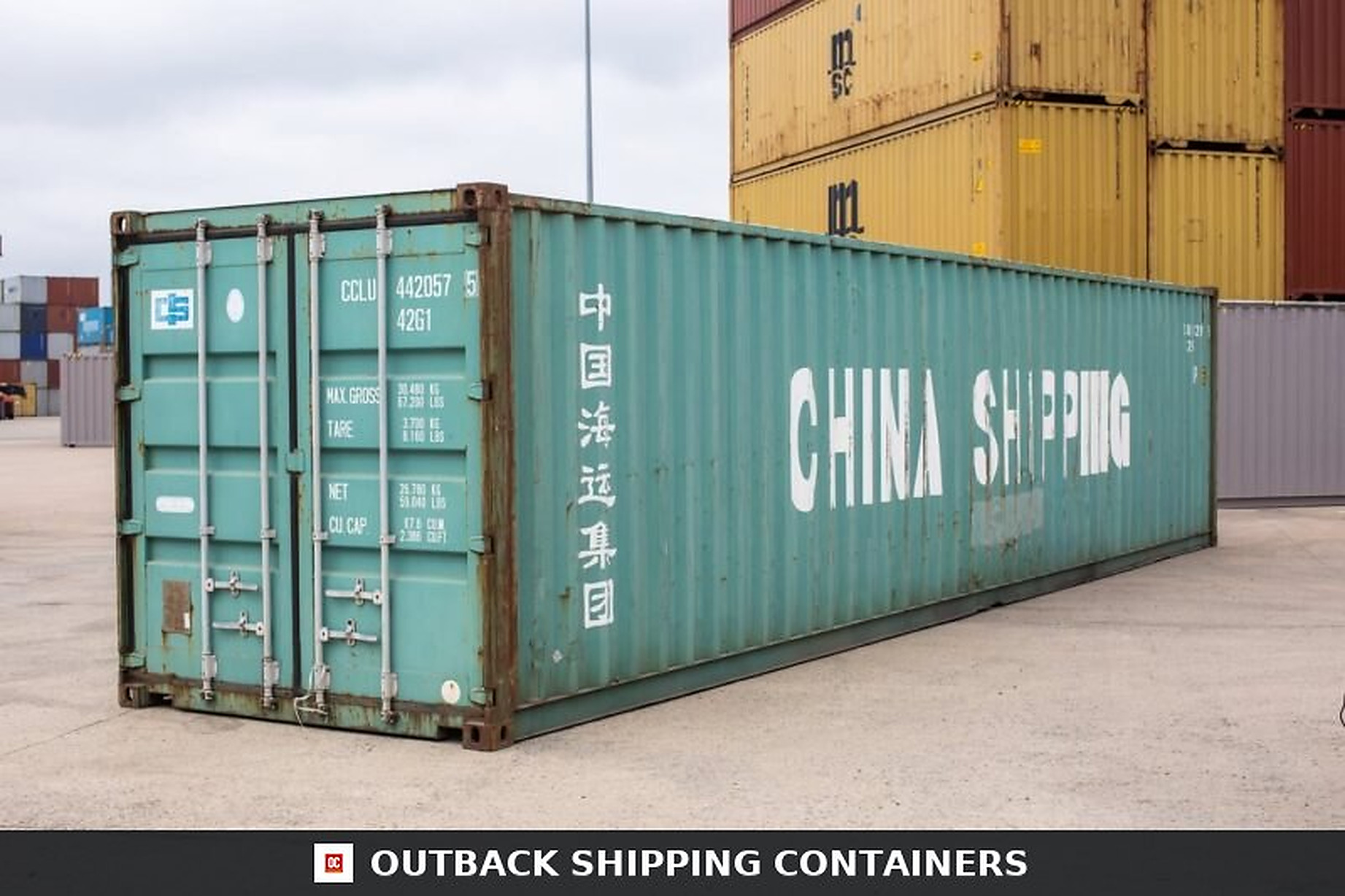 40FT Preloved Shipping Container – Wind & Watertight 40FT Preloved Shipping Container – Wind & Watertight product photo
