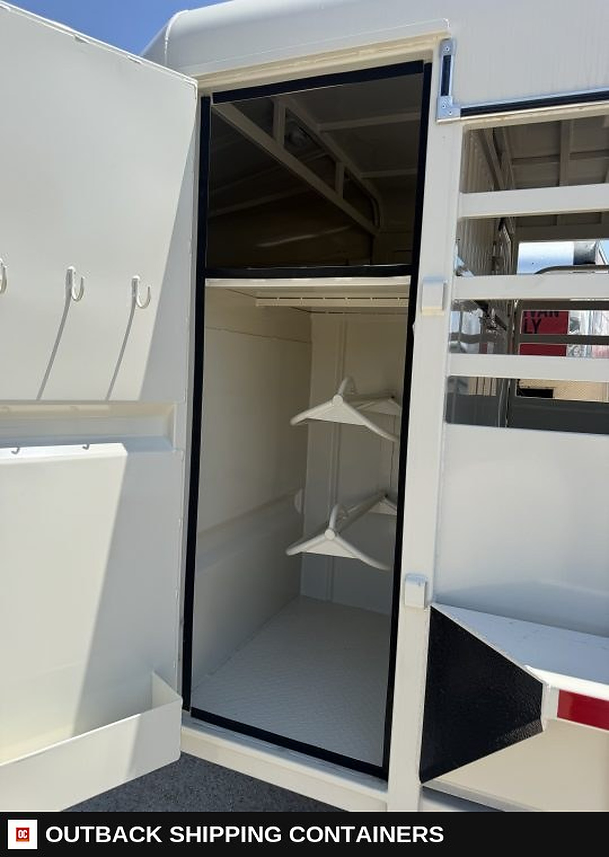 2026 Big Bend 6'8"X22' W/ 2' TACK Livestock Stock Combo Trailer — Undercarriage, Axles And Suspension | Outback Shipping Containers 2026 Big Bend 6'8"X22' W/ 2' TACK Livestock Stock Combo Trailer for sale — undercarriage, axles and suspension