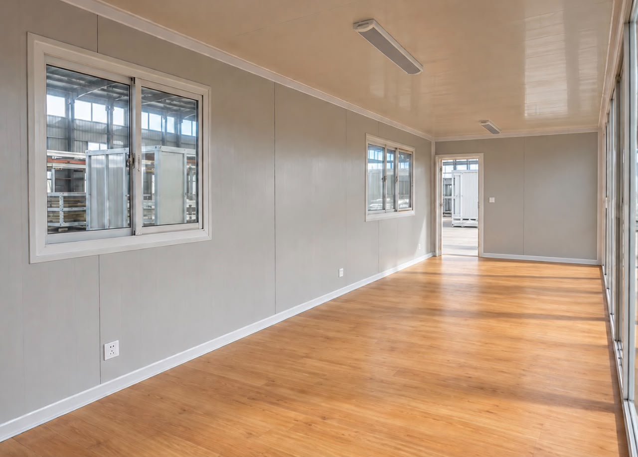 40ft Luxury Good Quality Prefab Modern Container Home for Sale — Interior Detail View 40ft Luxury Good Quality Prefab Modern Container Home — Interior Detail View (image 9 of 9)