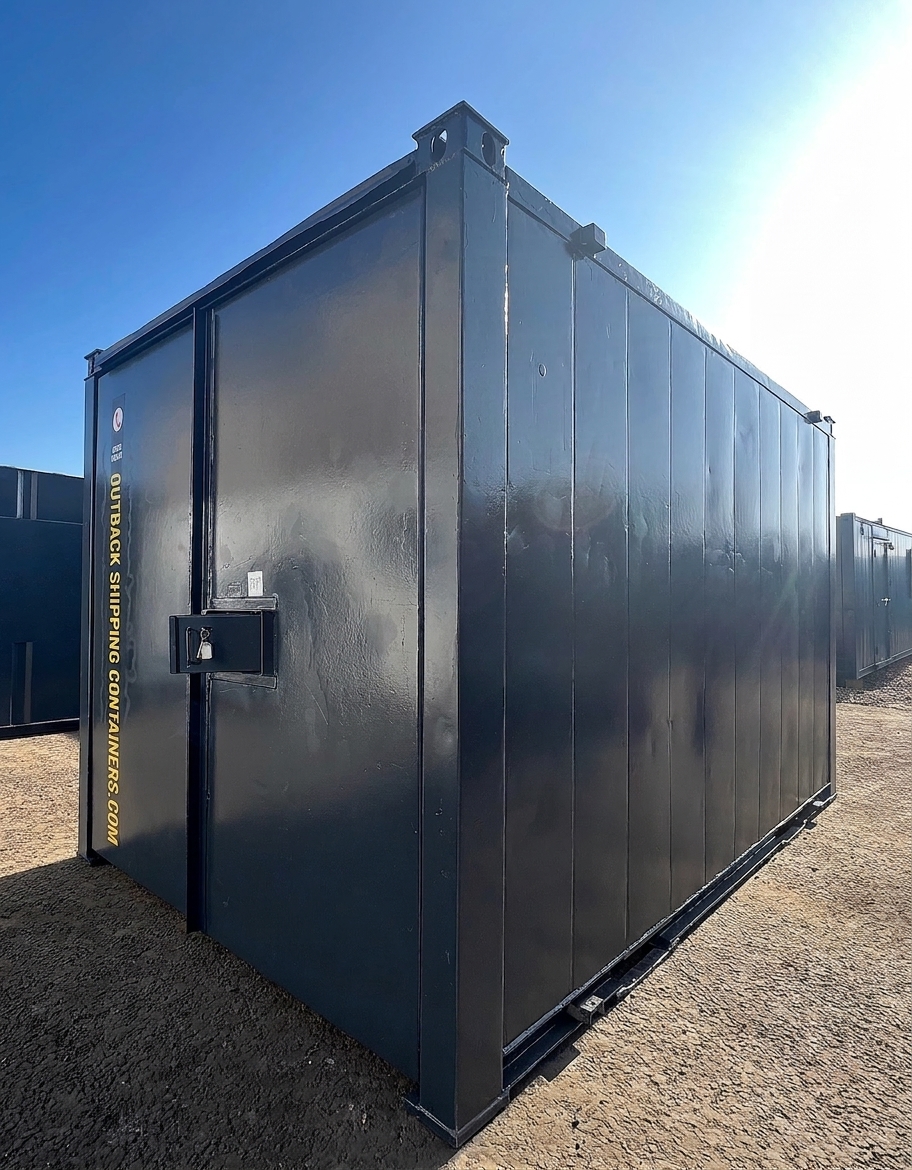 12.5 x 8 ft Steel Secure Store — Anti-Vandal Storage Container — gallery view 6