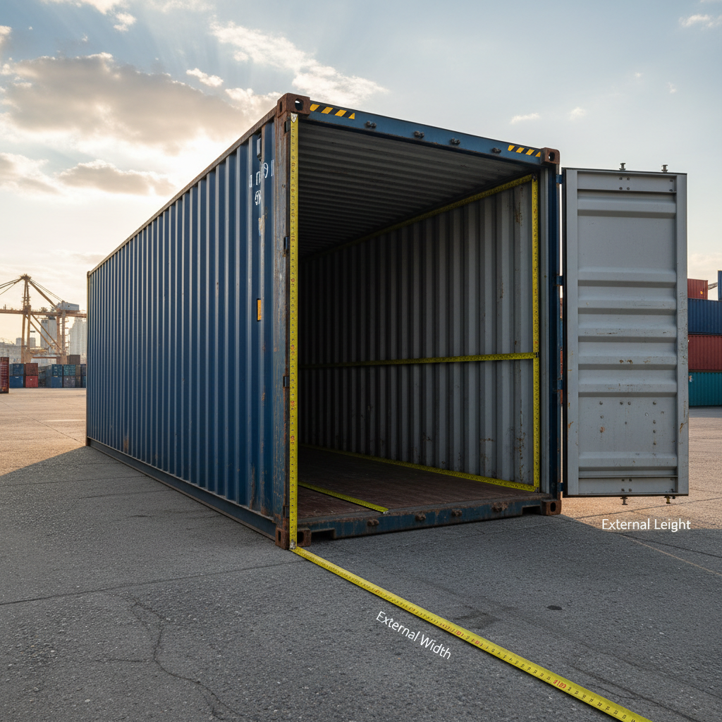 40ft high cube shipping container dimensions guide — 40ft high cube shipping container dimensions guide: External and Internal Dimensions of