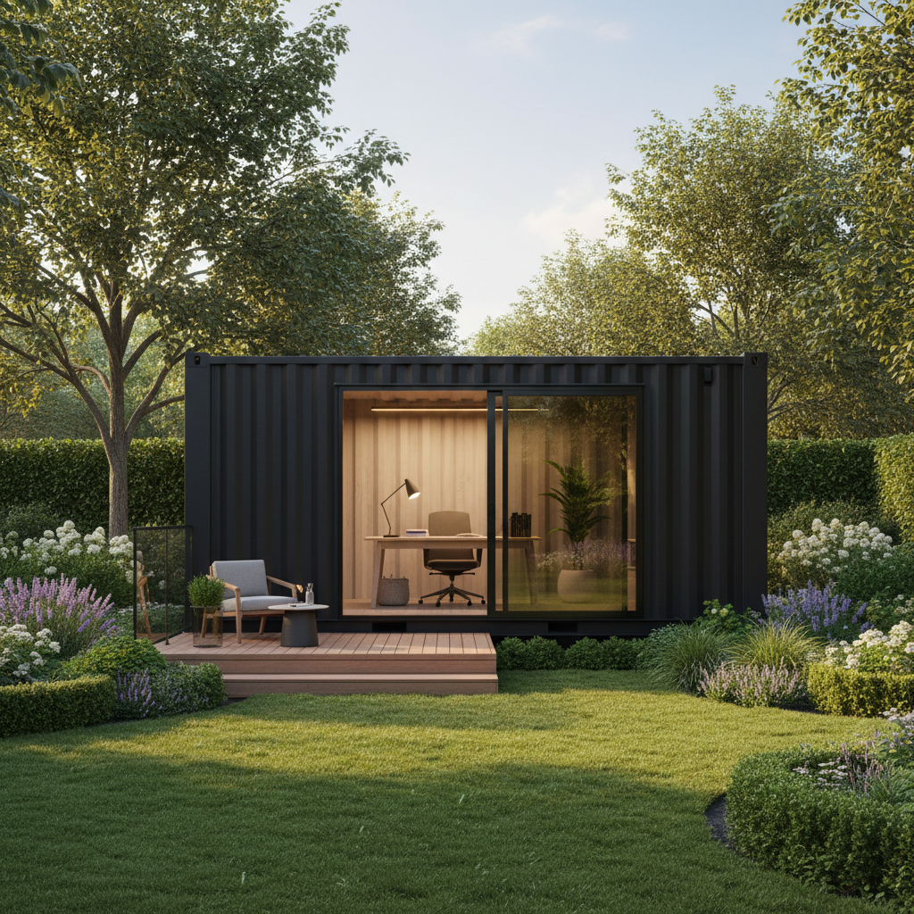 Backyard Container Office Cost 2026: Pricing Guide