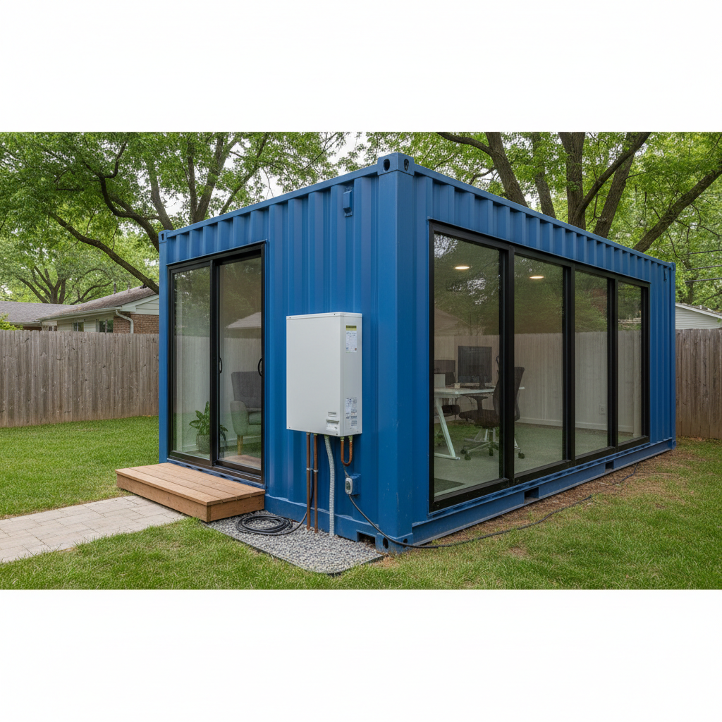 backyard container office with hvac price 2026 — backyard container office with hvac price 2026: Total Price Breakdown for Backyard Containe