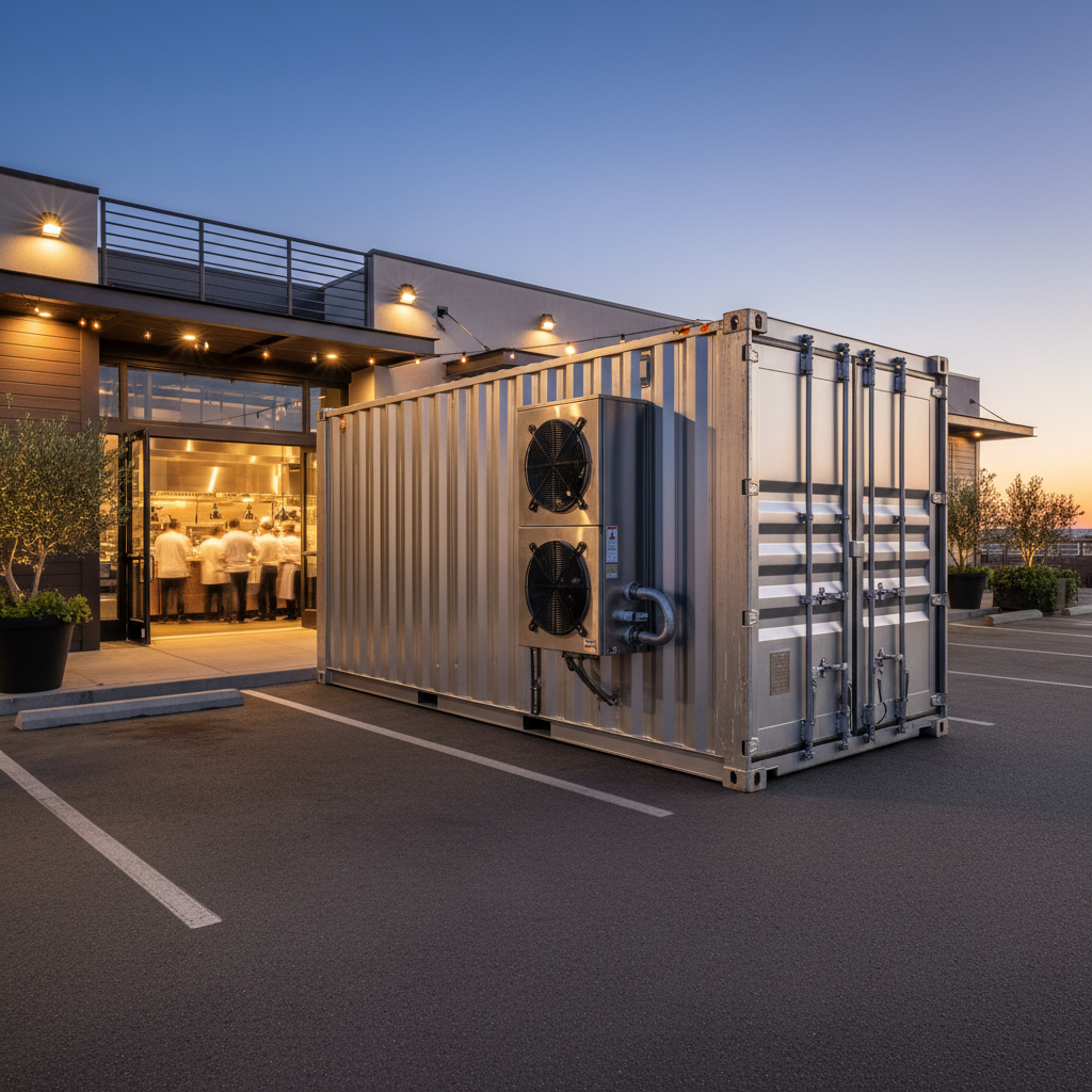 Commercial freezer container for restaurant overflow: Commercial Freezer Containers: Save on Restaurant Overflow