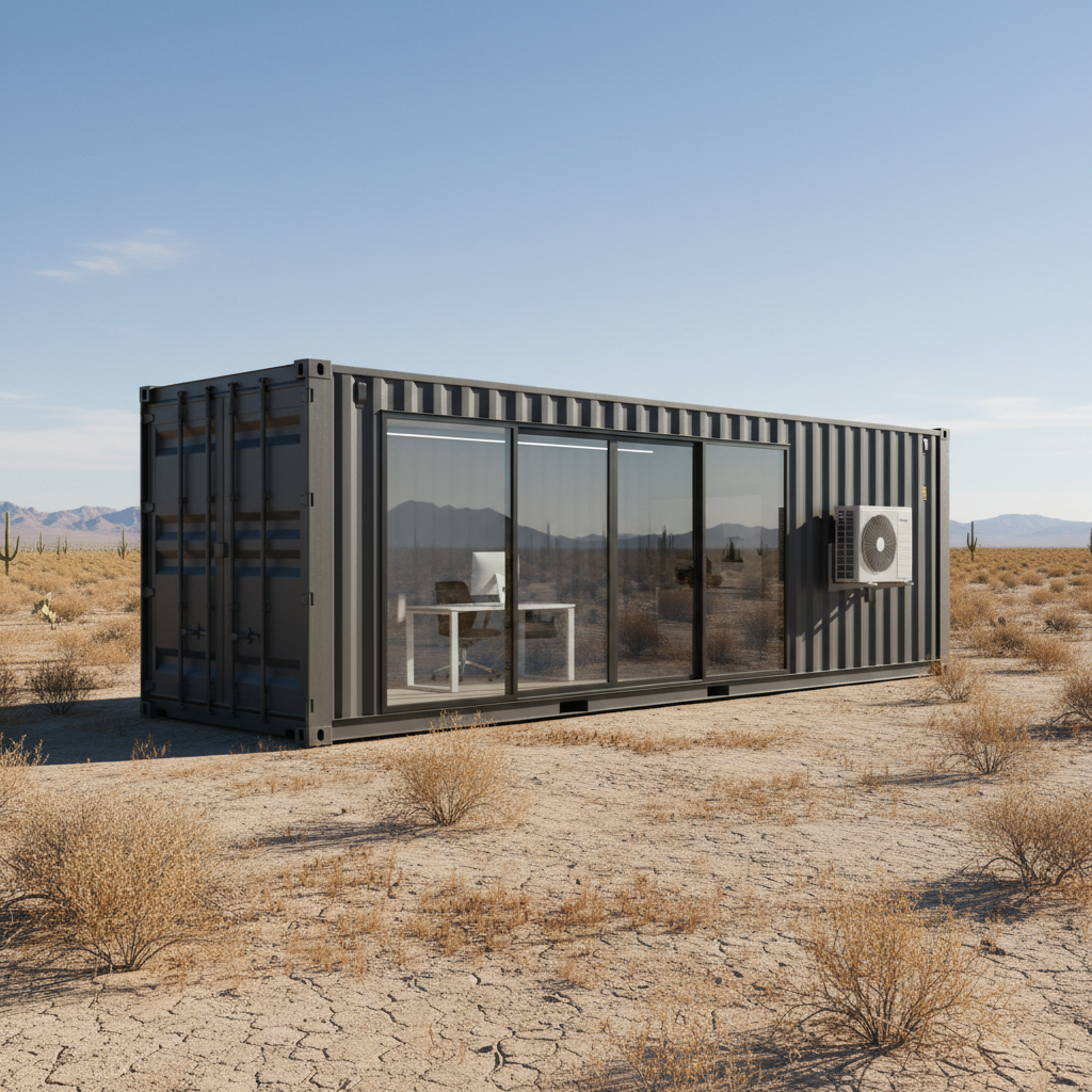Insulated Container Offices for Extreme Heat: 2026 Guide