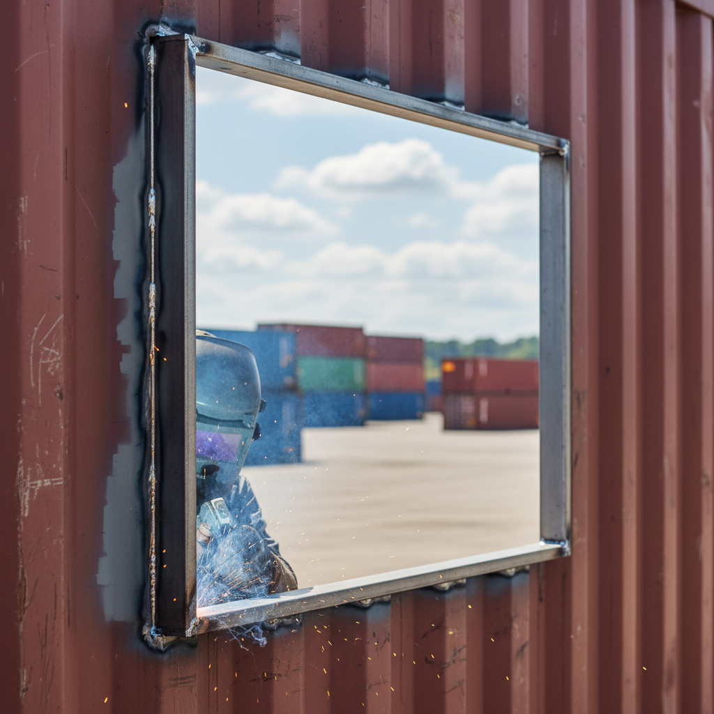structural steel for container homes reinforcement welding