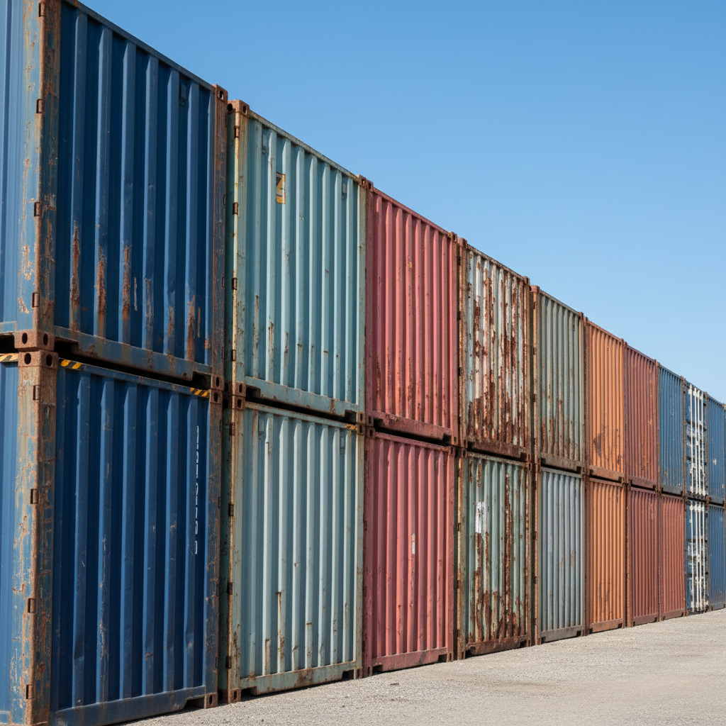 shipping container condition grades explained 2026 comparison display