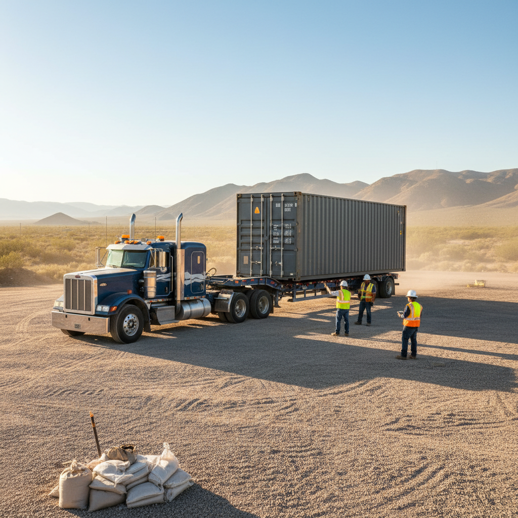 Shipping Container Delivery Cost Per Mile 2026 Price Guide