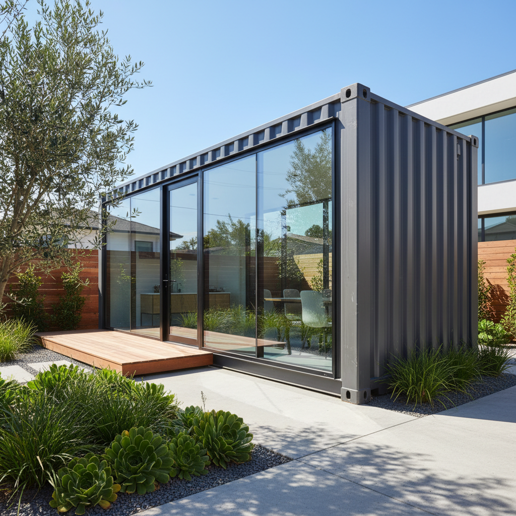 shipping container permit requirements by state 2026 guide backyard office setup